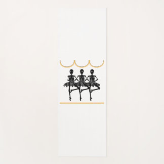 Tapis De Yoga Ballerinas à Halloween