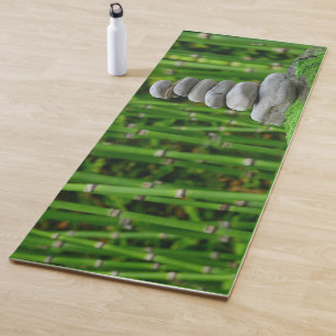 Tapis De Yoga Bambou et équilibre Yoga Mat