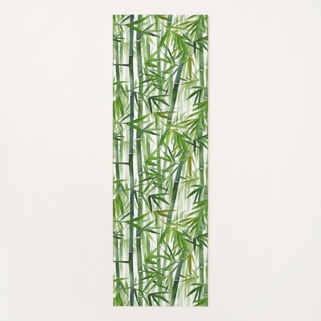 Tapis De Yoga Bambou Yoga Mat (Devant)