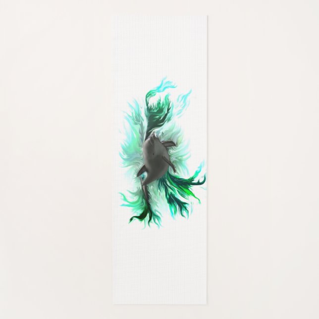 Tapis De Yoga Bébé dauphin (Devant)
