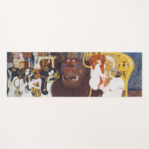 Tapis De Yoga Beethoven Frieze (détail), Gustav Klimt