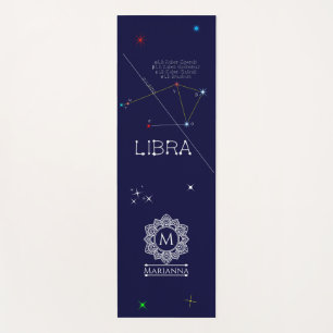 Tapis De Yoga Bibliothèque de constellation zodiaque