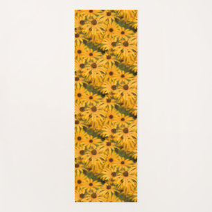 Tapis De Yoga Black Eyed Susan Blooms