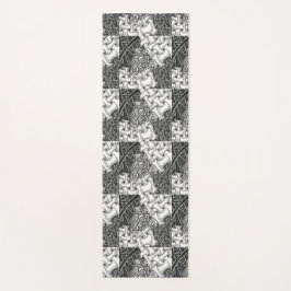 Tapis De Yoga Black & White Zen Yoga Mat