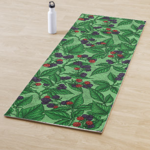 Tapis De Yoga Blackberry en vert