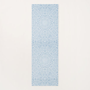 Tapis De Yoga Bleu serein de mandala