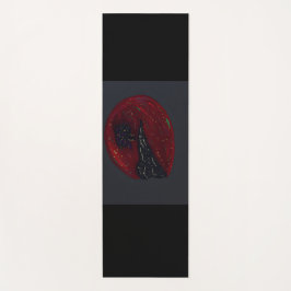 Tapis De Yoga Blood Moonlit Night Yoga Mat