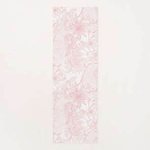 Tapis De Yoga Boho chic henné choral mandala image