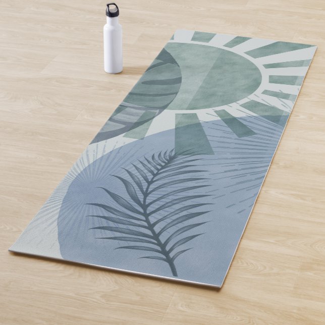Tapis De Yoga Boho Sun Nature Yoga Mat (En situation)