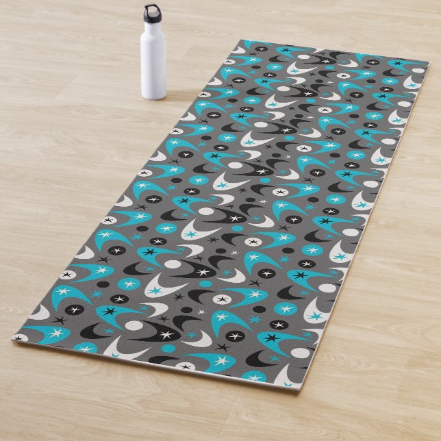 Tapis De Yoga Boomerangs rétro (En situation)