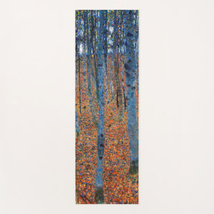 Tapis De Yoga Bosquet de hêtres, Gustav Klimt