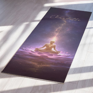 Tapis De Yoga Bouddha cosmique personnalisé
