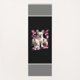 Tapis De Yoga Bouledogues français Papillon Bulldog