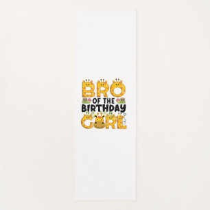 Tapis De Yoga Brother 1er anniversaire fille Giraffe Theme Party
