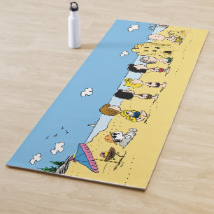 Tapis De Yoga cacahuètes Journée à la plage