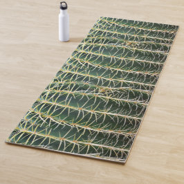 Tapis De Yoga Cactus tropical inconfortable drôle