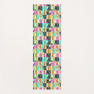 Tapis De Yoga Cadeau de chat   Cute Kawaii Motif