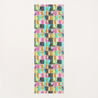 Tapis De Yoga Cadeau de chat | Cute Kawaii Motif