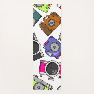 Tapis De Yoga Caméra photographique motif