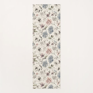 Tapis De Yoga Carnet de croquis artistiques floraux modernes