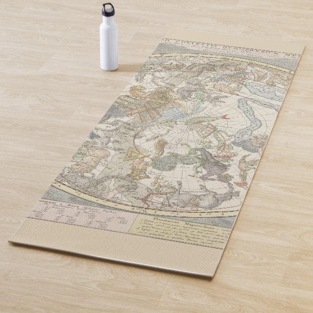 Tapis De Yoga Carte des étoiles célestes Constellation zodiaque  (En situation)
