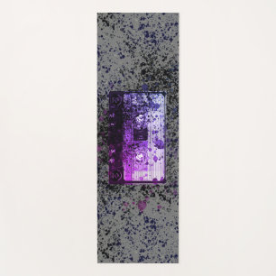 Tapis De Yoga Cassette audio rétro