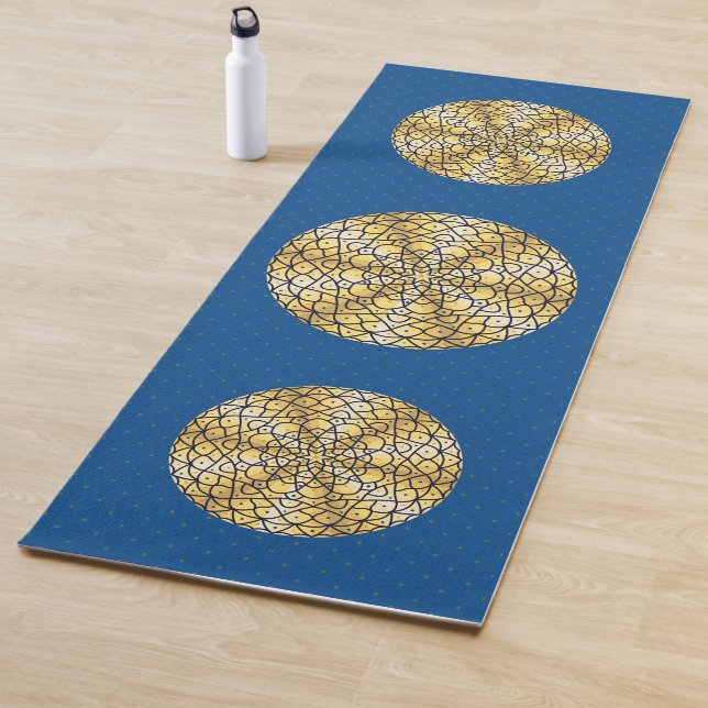 Tapis de yoga Celestial Sun (En situation)