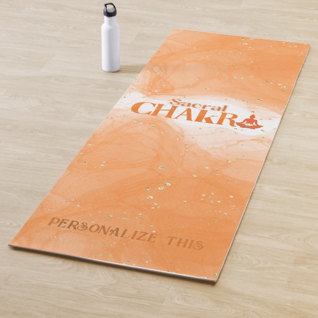 Tapis De Yoga Chakra Yoga Mat personnalisé (En situation)