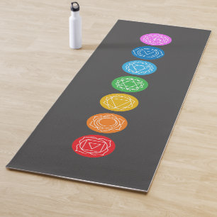 Tapis de yoga chakras