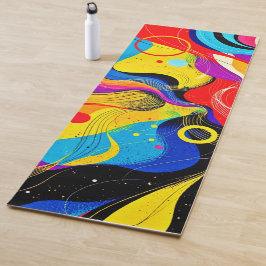Tapis De Yoga Chaos en Harmonie Art