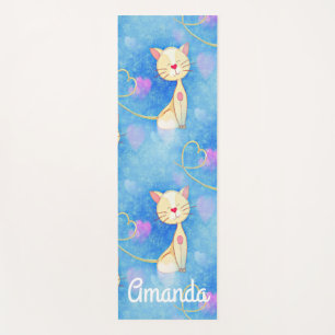 Tapis De Yoga Chat de rêve