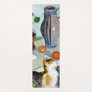 Tapis De Yoga Chat et vie morte, August Macke