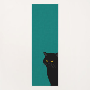 Tapis De Yoga Chat noir Yoga Mat