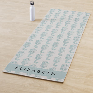Tapis De Yoga Chevaux de mer tropicaux, Motif hippocampe, Votre