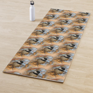 Tapis De Yoga Chickadee Songbird, Joli Espérant