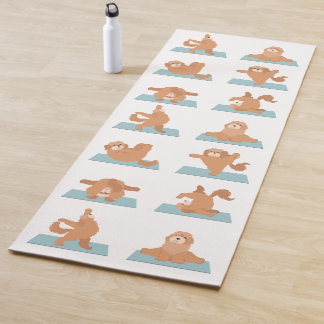 Tapis De Yoga Chien de Cockapo yoga