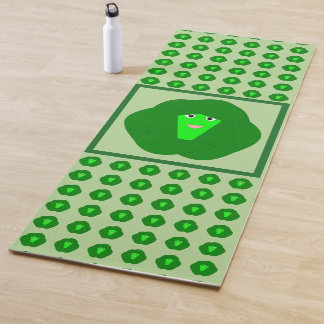 Tapis De Yoga Chou de Bruxelles puant de Noël