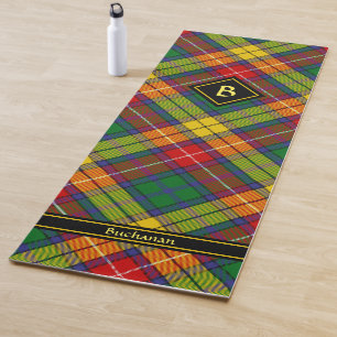Tapis De Yoga Clan Buchanan Tartan