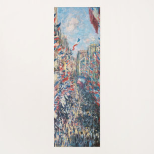 Tapis De Yoga Claude Monet - La Rue Montorgueil - Paris
