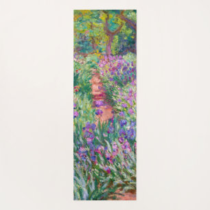 Tapis De Yoga Claude Monet - Le jardin d'Iris à Giverny
