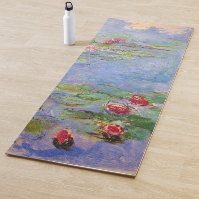 Tapis De Yoga Claude Monet's Water Lilies (En situation)