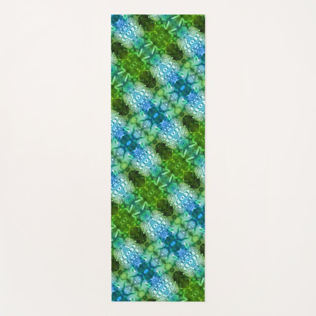Tapis De Yoga Clover Ikat Pouf x GL (Devant)