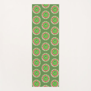 Tapis De Yoga Coeur Chakra Vert Chakra Anahata Yoga Mat
