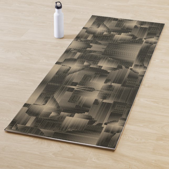 Tapis De Yoga Colden Halls Art déco (En situation)