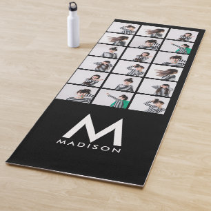 Tapis De Yoga Collage photo moderne de souvenirs  Ajouter votre 