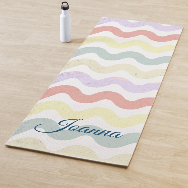 Tapis De Yoga Color Waves (En situation)