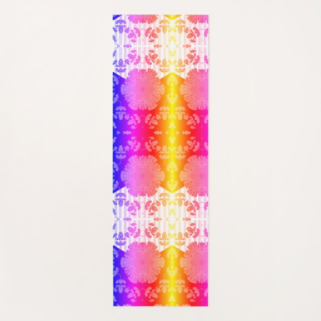 Tapis De Yoga Coloré (Devant)