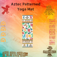 Colorée Aztèque Motif Yoga Mat