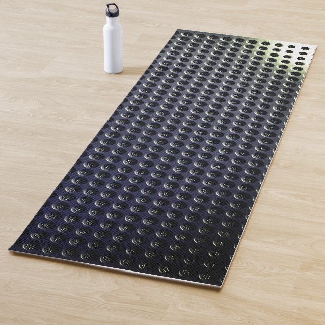 Tapis De Yoga Conception circulaire (En situation)