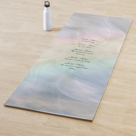 Tapis De Yoga Conception de mandala de fleur de principes de